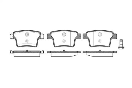 Set Pads Set, Byd S6, Jaguar X-Type, REMSA (114910)