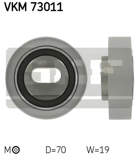 Ролик натяжной ремня ГРМ для ROVER 600, HONDA ACCORD от SKF (VKM73011) Ролик натяжной ремня ГРМ для ROVER 600, HONDA ACCORD от SKF (VKM73011)
