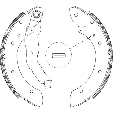 Комплект тормозных колодок для BMW 3, REMSA (439600) Комплект тормозных колодок для BMW 3, REMSA (439600)
