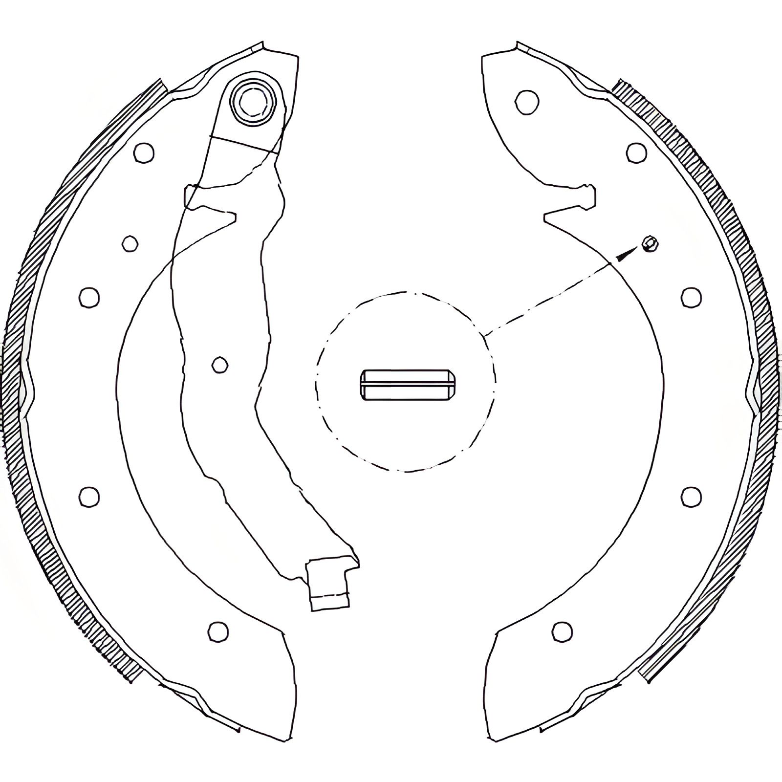 Комплект тормозных колодок для BMW 3, REMSA (439600) Комплект тормозных колодок для BMW 3, REMSA (439600)