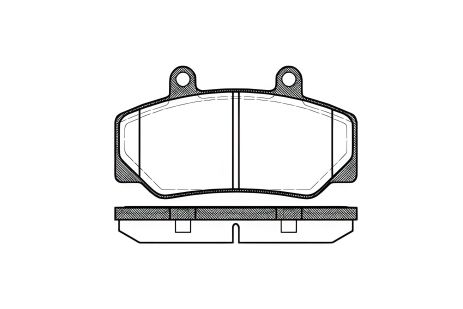 Тормозные колодки комплект для дискового тормоза VOLVO 940, REMSA (017620) Тормозные колодки комплект для дискового тормоза VOLVO 940, REMSA (017620)