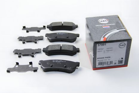 Задні гальмівні колодки для Gentra/Lacetti/Nubira 03-, A.B.S. (37991) Задні гальмівні колодки для Gentra/Lacetti/Nubira 03-, A.B.S. (37991)