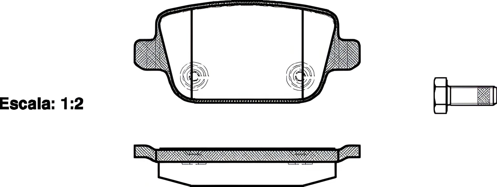 Комплект гальмівних колодок, дискове гальмо LAND ROVER, VOLVO XC70, REMSA (125600) Комплект гальмівних колодок, дискове гальмо LAND ROVER, VOLVO XC70, REMSA (125600)