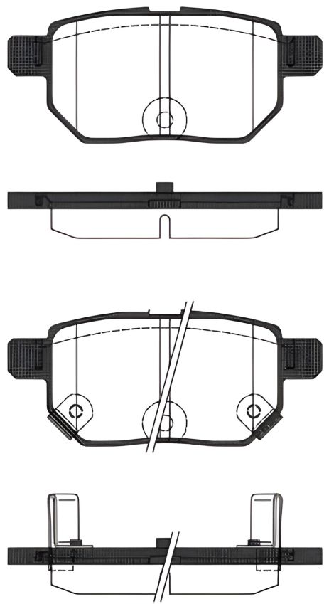 Гальмівних колодок Комплект LEXUS CT, ASTON MARTIN, TOYOTA COROLLA, WOKING (P1386322) Гальмівних колодок Комплект LEXUS CT, ASTON MARTIN, TOYOTA COROLLA, WOKING (P1386322)