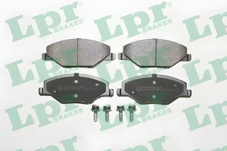 Тормозной колодочный комплект для дисков SKODA FABIA, LPR (05P1795) Тормозной колодочный комплект для дисков SKODA FABIA, LPR (05P1795)