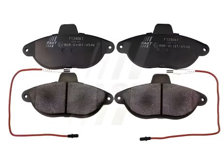 Набір гальмівних колодок, дискове гальмо FIAT SCUDO, CITROËN JUMPY, FAST (FT29067)