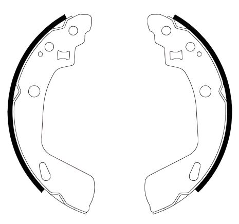 Комплект тормозных колодок для SUZUKI SWIFT, REMSA (424700) Комплект тормозных колодок для SUZUKI SWIFT, REMSA (424700)