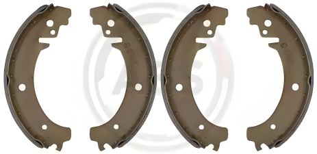Комплект гальмівних колодок CHEVROLET NIVA, FIAT 238-SERIE, ABS (8007)