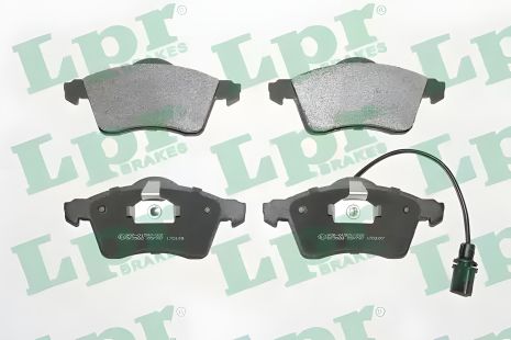 Комплект гальмівних колодок для дискових гальм VW TRANSPORTER, LPR (05P787)