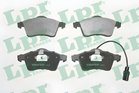 Комплект дисковых тормозных колодок для VW TRANSPORTER, LPR (05P787)