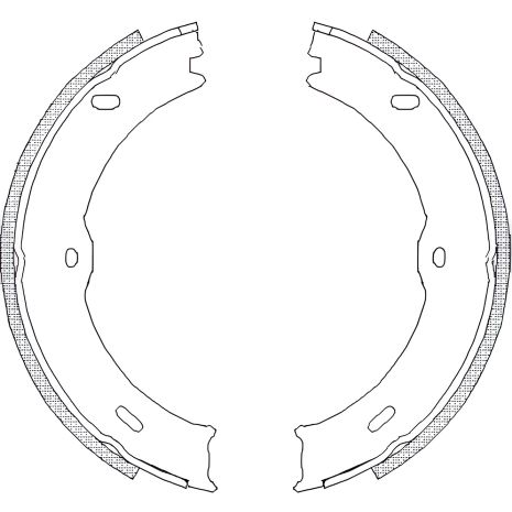 МЕРСЕДЕС-БЕНЦ SPINTER, VW CRAFTER Комплект тормозных колодок (REMSA 474600) МЕРСЕДЕС-БЕНЦ SPINTER, VW CRAFTER Комплект тормозных колодок (REMSA 474600)