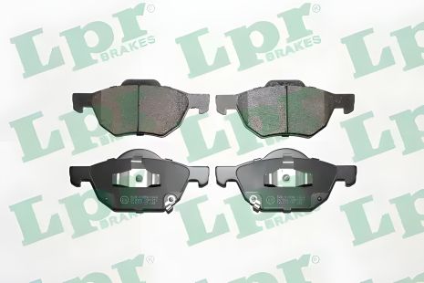 Комплект гальмівних колодок, дискове гальмо HONDA ACCORD, LPR (05P1211) спеціальний варіант