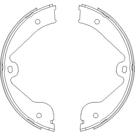 Комплект колодок AUDI Q7, VW TOUAREG, PORSCHE CAYENNE від WOKING (Z473500) Комплект колодок AUDI Q7, VW TOUAREG, PORSCHE CAYENNE від WOKING (Z473500)