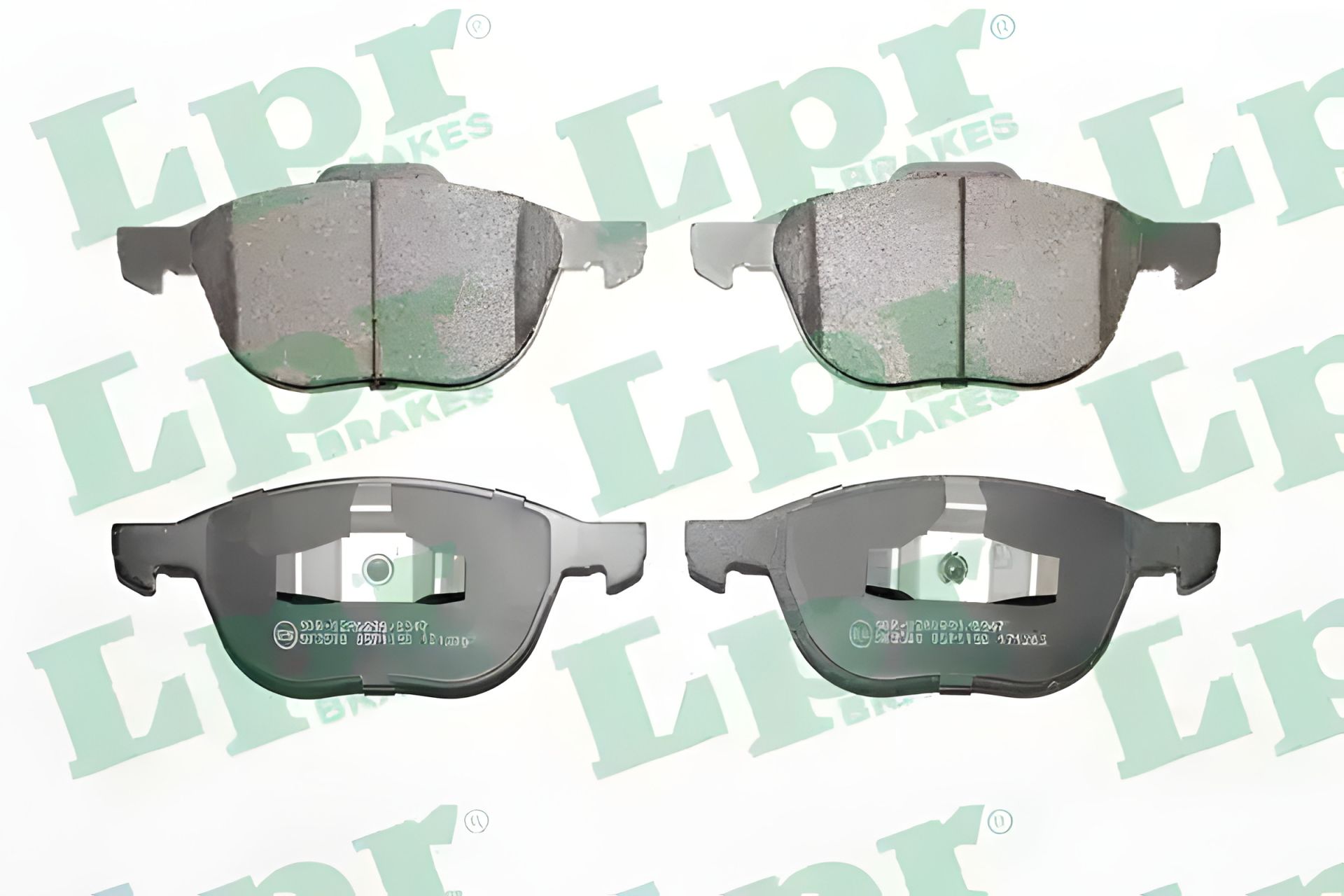 Комплект тормозных колодок MAZDA 5, FORD ECOSPORT, LPR (05P1190) Комплект тормозных колодок MAZDA 5, FORD ECOSPORT, LPR (05P1190)