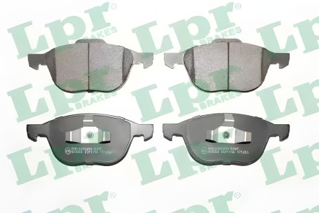 Гальмівні колодки комплект, дискове гальмо для MAZDA 5, FORD ECOSPORT, LPR (05P1190)