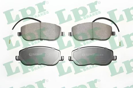 Тормозных колодок комплект для дискового тормоза LANCIA PHEDRA, PEUGEOT 807, LPR (05P831)