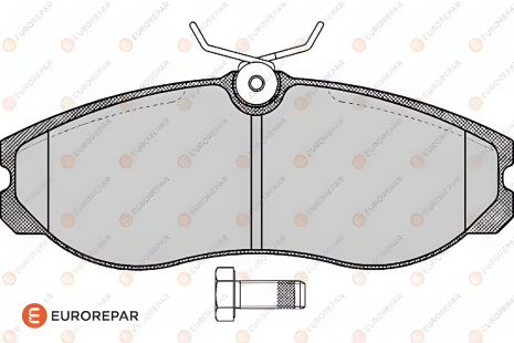 Комплект дисковых тормозных колодок LDV CUB, FORD MAVERICK, EUROREPAR (1617265480) Комплект дисковых тормозных колодок LDV CUB, FORD MAVERICK, EUROREPAR (1617265480)
