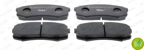 LEXUS, MITSUBISHI PAJERO - Комплект тормозных колодок, дисковый тормоз FERODO (FDB1021)