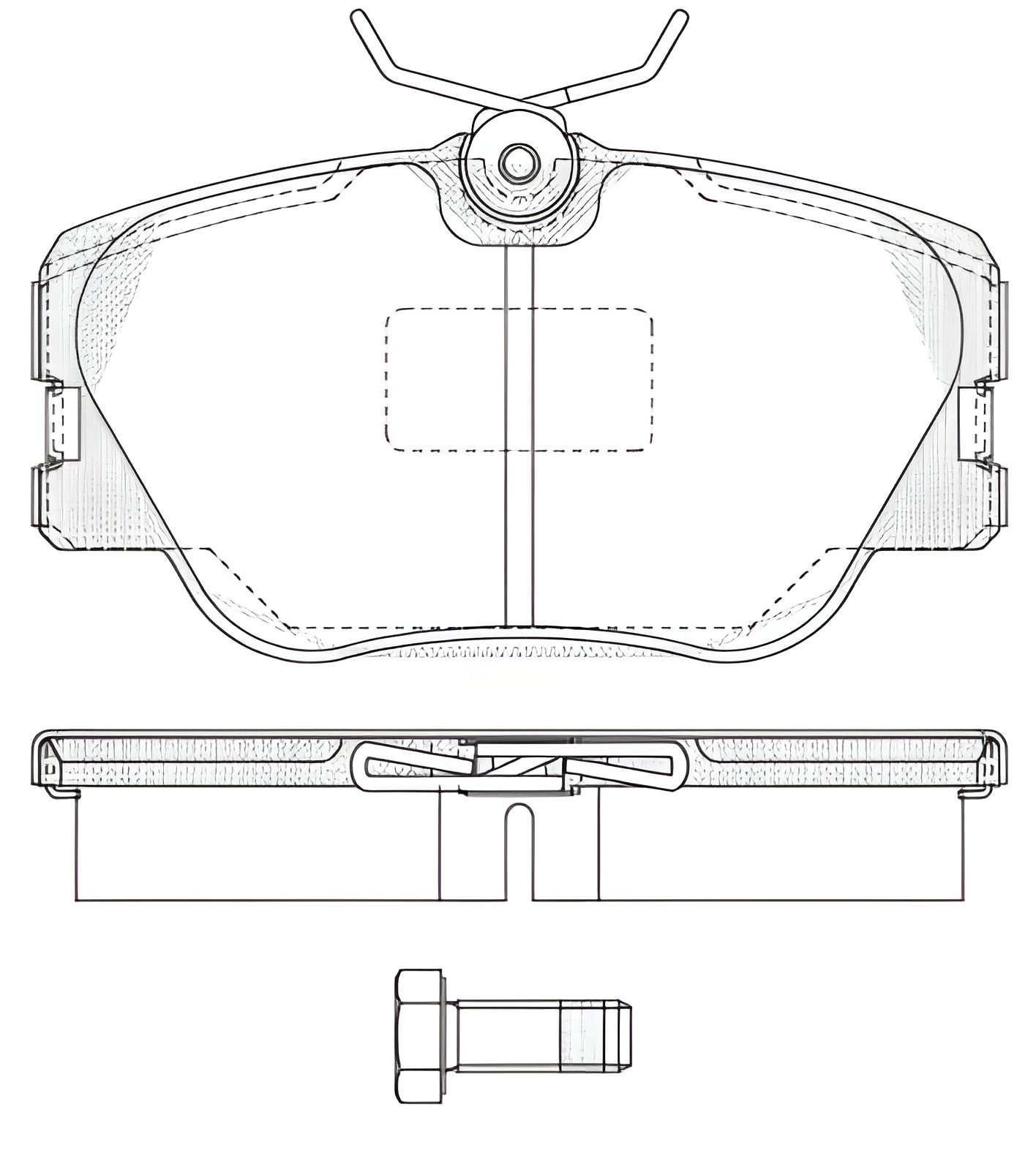 Комплект колодок тормозных, дисковый тормоз MERCEDES-BENZ E-CLASS, WOKING (P089300) Комплект колодок тормозных, дисковый тормоз MERCEDES-BENZ E-CLASS, WOKING (P089300)