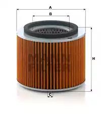 Повітряний фільтр Nissan Patrol, Mann-Filter (C18006)