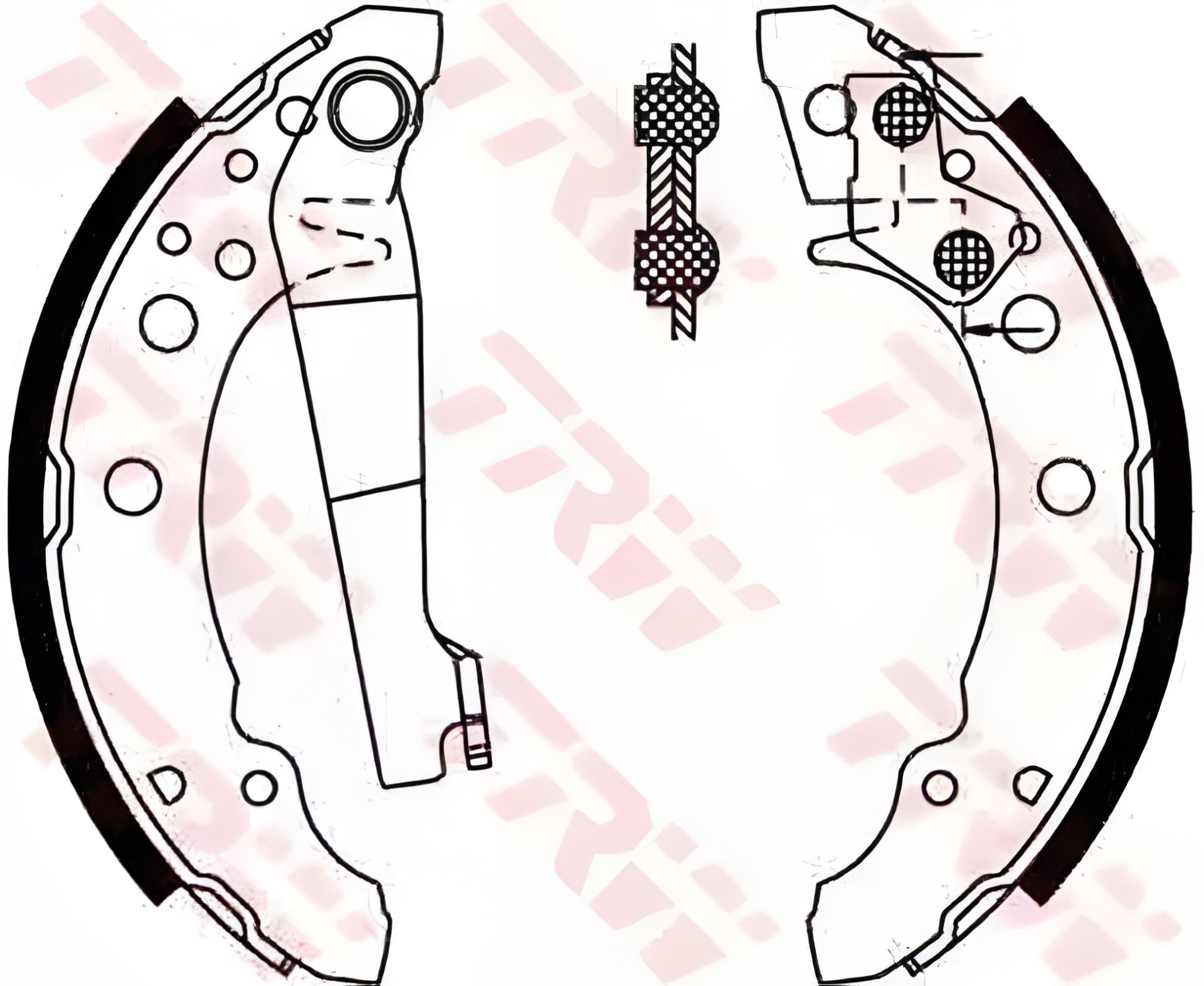 Комплект тормозных колодок SEAT CORDOBA, AUDI A2, TRW (GS8166) Комплект тормозных колодок SEAT CORDOBA, AUDI A2, TRW (GS8166)