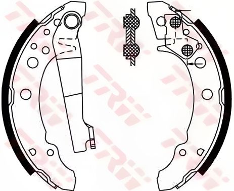 Комплект тормозных колодок SEAT CORDOBA, AUDI A2, TRW (GS8166) Комплект тормозных колодок SEAT CORDOBA, AUDI A2, TRW (GS8166)