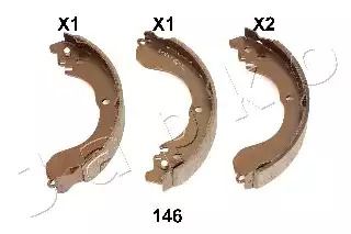 Комплект гальмівних колодок NISSAN SENTRA, DODGE AVENGER, Japko (55146)