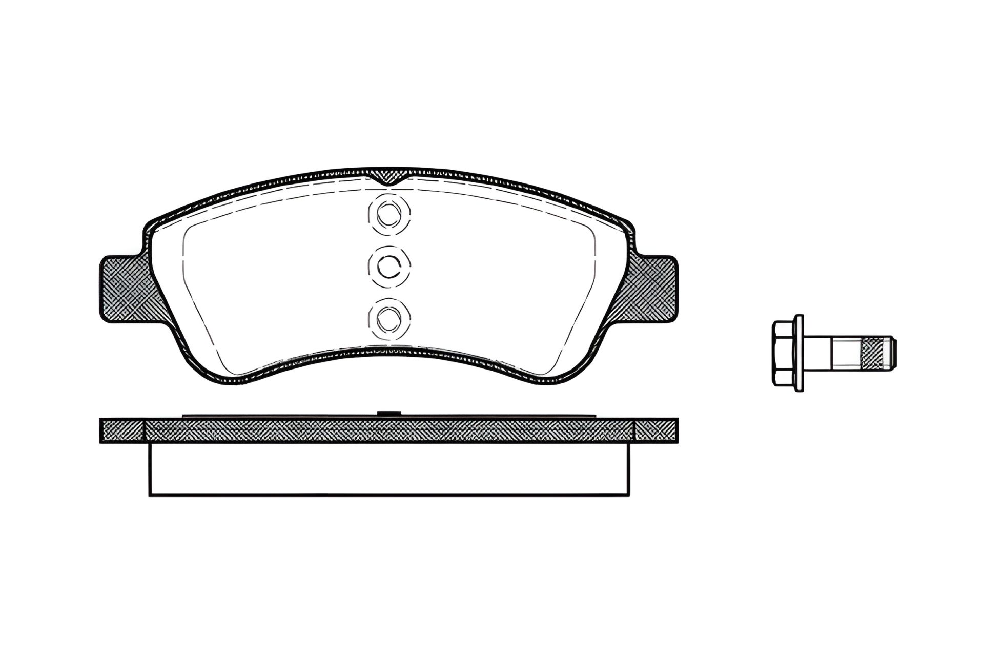 Задні колодки GREAT WALL, MITSUBISHI ASX, CITROËN C4, WOKING (P940320) Задні колодки GREAT WALL, MITSUBISHI ASX, CITROËN C4, WOKING (P940320)