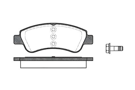 Задні колодки GREAT WALL, MITSUBISHI ASX, CITROËN C4, WOKING (P940320) Задні колодки GREAT WALL, MITSUBISHI ASX, CITROËN C4, WOKING (P940320)