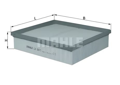 Повітряний фільтр INFINITI QX30, MERCEDES-BENZ CLA, MAHLE/KNECHT (LX3471)