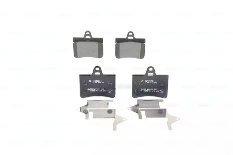 Комплект дисковых тормозных колодок для CITROËN C5, BOSCH (0986424580) Комплект дисковых тормозных колодок для CITROËN C5, BOSCH (0986424580)