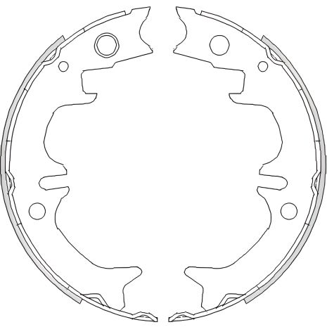 Гальмівні Колодки Комплект LEXUS ES, TOYOTA CAMRY, REMSA (473100) Гальмівні Колодки Комплект LEXUS ES, TOYOTA CAMRY, REMSA (473100)