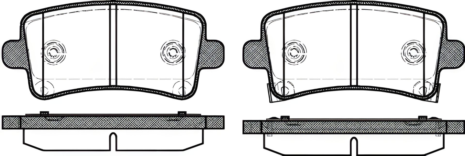 Комплект гальмівних колодок, дискове гальмо CHEVROLET MALIBU, SAAB 9-5, REMSA (138804) для надійного гальмування Комплект гальмівних колодок, дискове гальмо CHEVROLET MALIBU, SAAB 9-5, REMSA (138804) для надійного гальмування