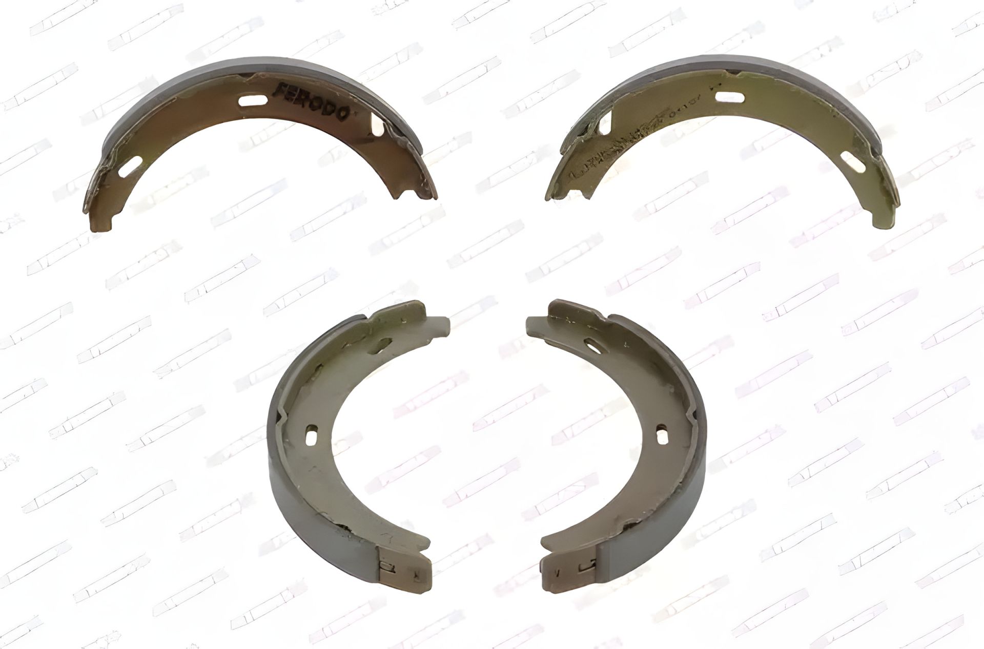 Комплект гальмівних колодок, гальмо стоянки CHRYSLER CROSSFIRE, MERCEDES-BENZ CLC-CLASS, FERODO (FSB196) BrakeKit Комплект гальмівних колодок, гальмо стоянки CHRYSLER CROSSFIRE, MERCEDES-BENZ CLC-CLASS, FERODO (FSB196) BrakeKit