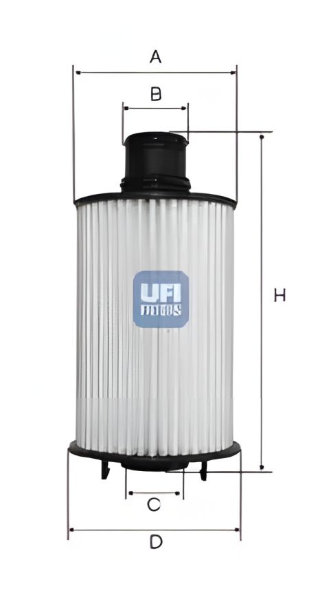 Фильтр масляный для JAGUAR F-PACE, LAND ROVER, UFI (2507302) Фильтр масляный для JAGUAR F-PACE, LAND ROVER, UFI (2507302)