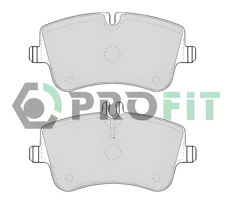 Комплект дисковых тормозных колодок для MERCEDES-BENZ CLC-CLASS, PROFIT (50001428)