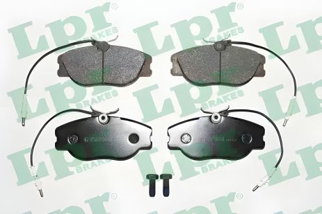 Комплект тормозных колодок для дискового тормоза LANCIA ZETA, FIAT SCUDO, LPR (05P498)