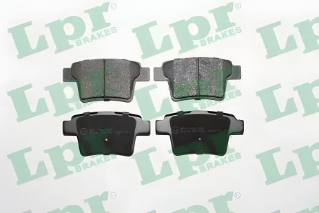 Комплект гальмівних колодок, дискове гальмо FORD MONDEO, JAGUAR X-TYPE, LPR (05P1326)