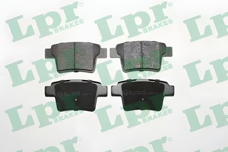 Комплект гальмівних колодок, дискове гальмо FORD MONDEO, JAGUAR X-TYPE, LPR (05P1326) Комплект гальмівних колодок, дискове гальмо FORD MONDEO, JAGUAR X-TYPE, LPR (05P1326)