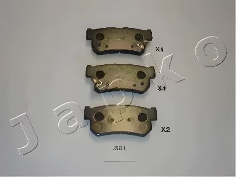 Гальмівних колодок комплект для DAEWOO REXTON, SSANGYONG REXTON, Japko (51S01)