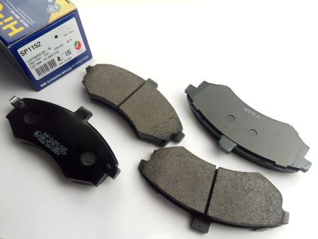 Гальмівні передні колодки для Cerato 14', Hi-Q (SP1152) (58101-2DA31)