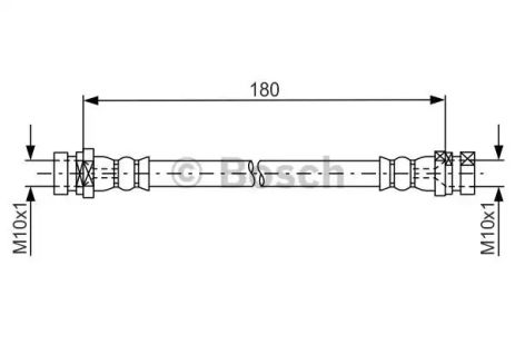 Brake Renault Kangoo, Bosch (1987481681)