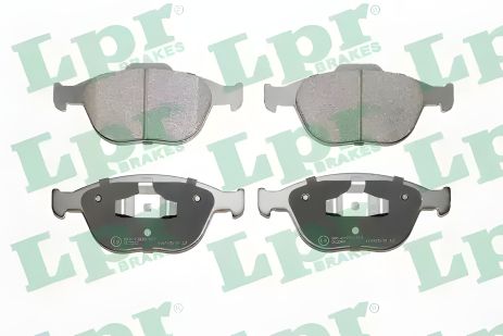 Тормозные колодки дисковые FORD FIESTA, LPR (05P913) комплект
