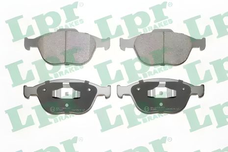 Тормозные колодки дисковые FORD FIESTA, LPR (05P913) комплект