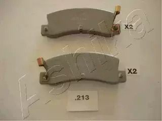 Набір гальмівних майданчиків, Disk Brake Lexus ES, Toyota Corolla, Ashika (5102213)