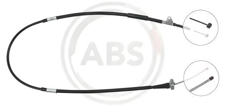 Ручний гальмівний трос для TOYOTA CARINA, A.B.S. (K16048)