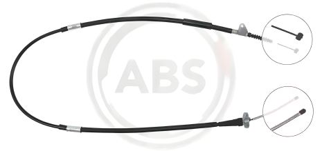 Тросик ручного тормоза для TOYOTA CARINA, A.B.S. (K16048)