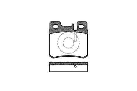 Гальмівних колодок комплект, дискове гальмо MERCEDES-BENZ E-CLASS REMSA (028220) Гальмівних колодок комплект, дискове гальмо MERCEDES-BENZ E-CLASS REMSA (028220)