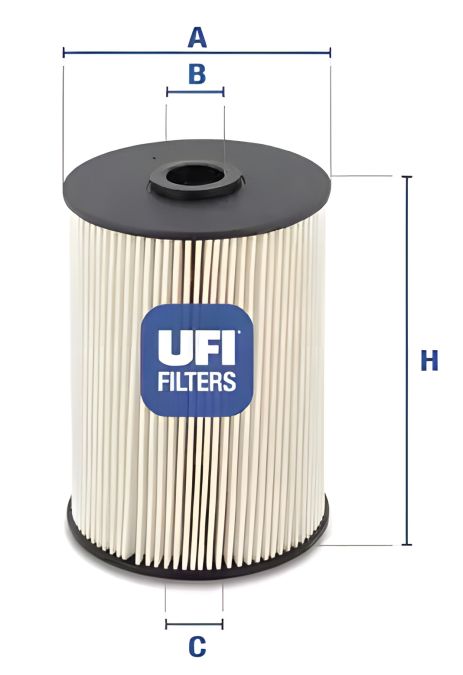Паливний фільтр SKODA OCTAVIA, SEAT LEON, UFI (2602100) Паливний фільтр SKODA OCTAVIA, SEAT LEON, UFI (2602100)