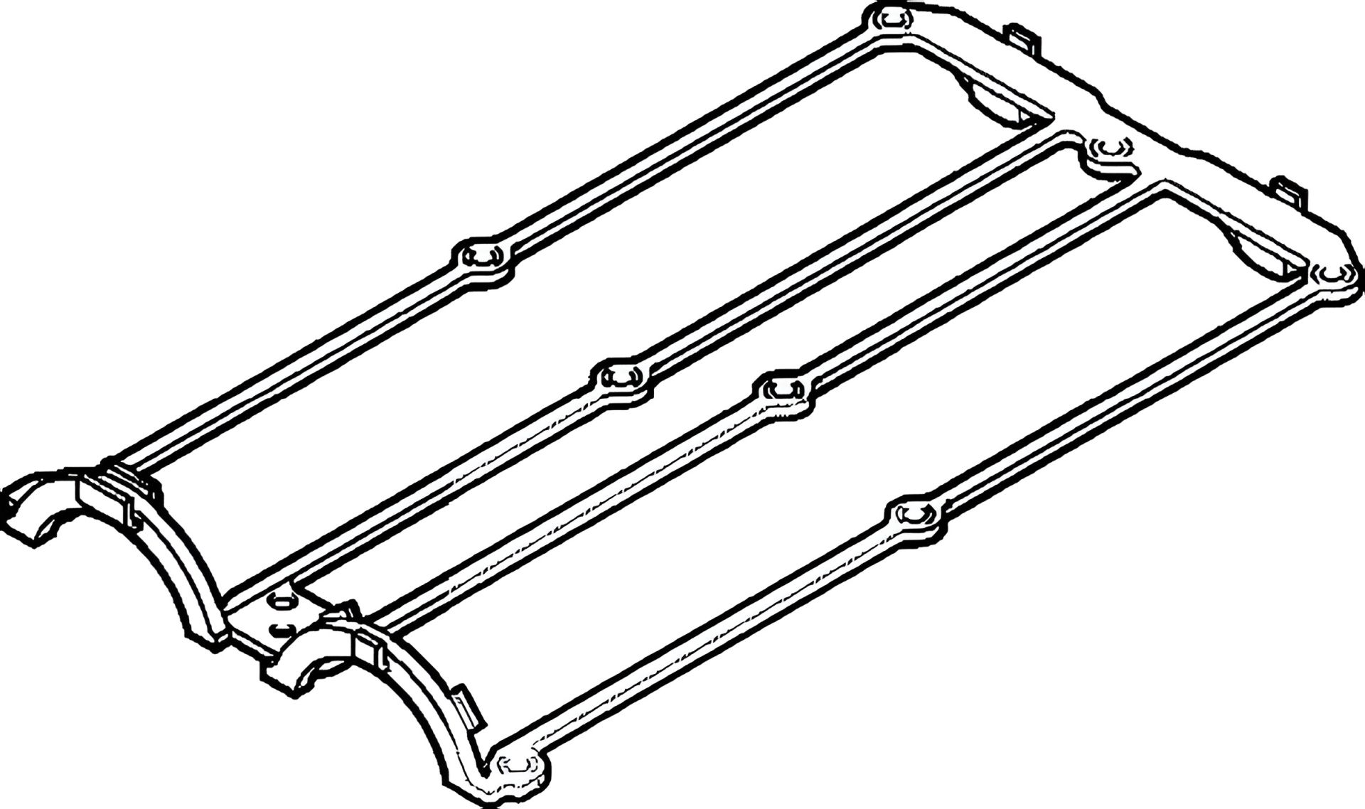 Прокладка клапанной крышки FORD 1.6/1.8/2.0 ZETEC -4/1999, ELRING (377160) Прокладка клапанной крышки FORD 1.6/1.8/2.0 ZETEC -4/1999, ELRING (377160)
